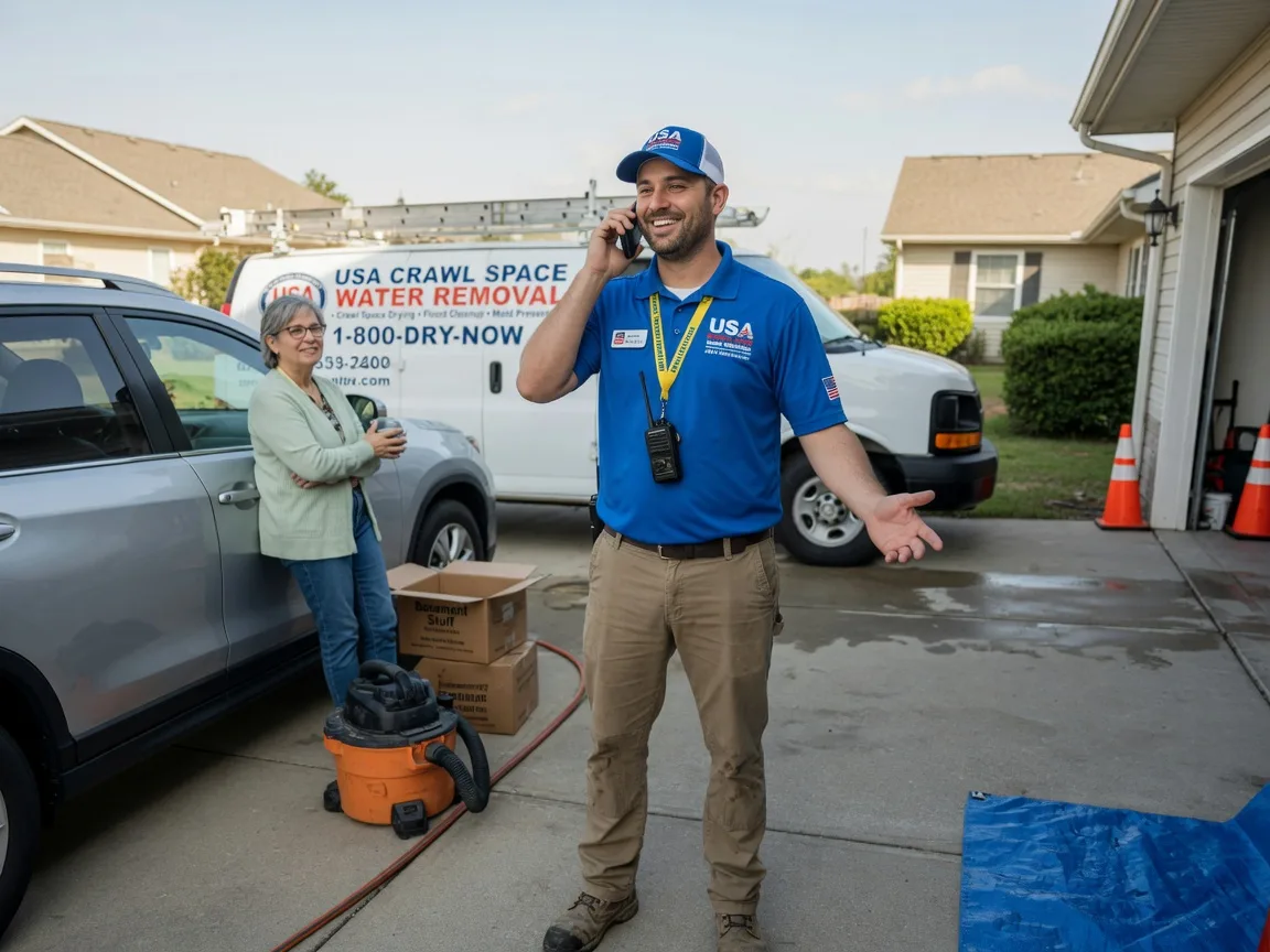 Crawl Space Water Removal Marshall, VA FAQs